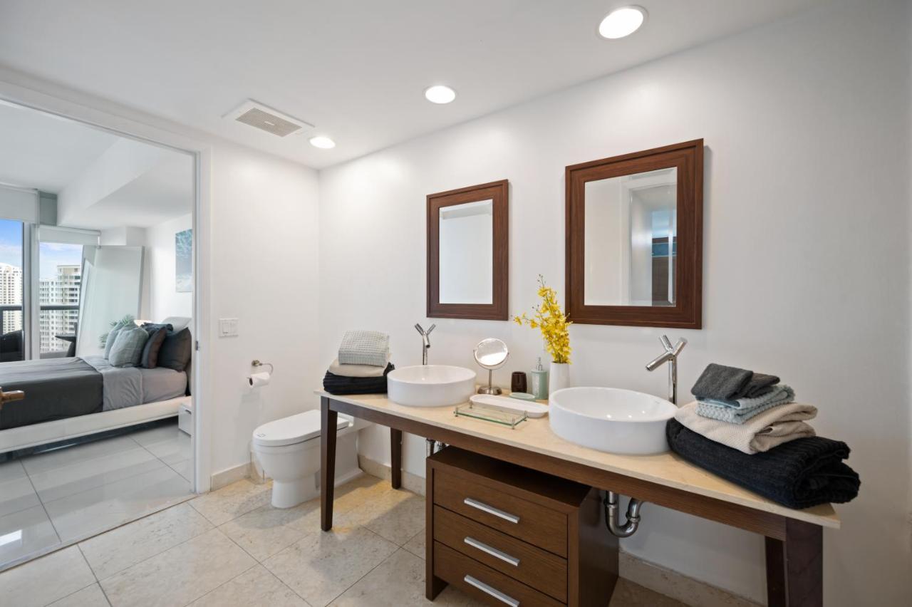 Icon Brickell-29Th Floor Ocean Views-Free Spa Miami Exterior foto